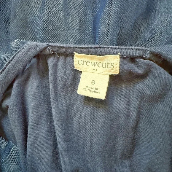 Crewcuts | Navy Tulle Strappy Sundress (6) 💙☀️ - Picture 6 of 8